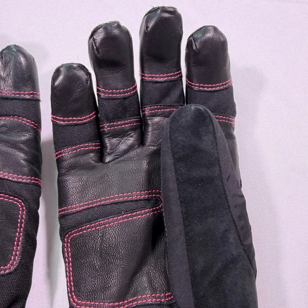 Mountain Hardwear Womens OutDry Waterproof Winter Gloves Black Pink women  M